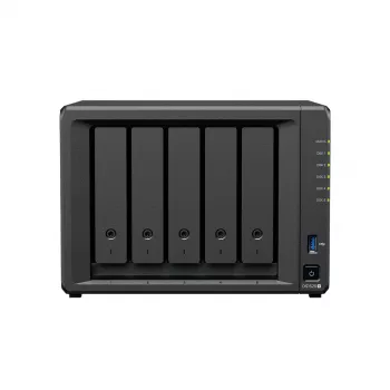 Synology DiskStation DS1525+ NAS/Servidor de armazenamento Ryzen Embedded V1500B 8 GB DDR4 0 TB preto