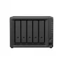 Synology DiskStation DS1525+ NAS/Servidor de armazenamento Ryzen Embedded V1500B 8 GB DDR4 0 TB preto