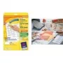 Etiquetas universais Avery Zweckform 6121, 38 x 21,2 mm, 25 folhas/1.625 etiquetas, branco (6121)