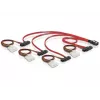 DeLOCK - Cabo SAS interno (Serial Attached SCSI) - 4-Lane - 36 pinos 4i Mini MultiLane - Alimentação interna, 4 pinos, SAS interno, 29 pinos (SFF-8482) - 50 cm (83059)