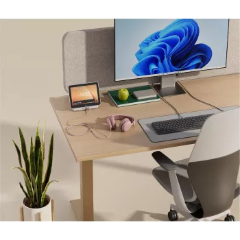 Logitech Zone Wired 2 for Business Headset - USB-C/A - Cancelamento ativo de ruído - Rosé (981-001616)