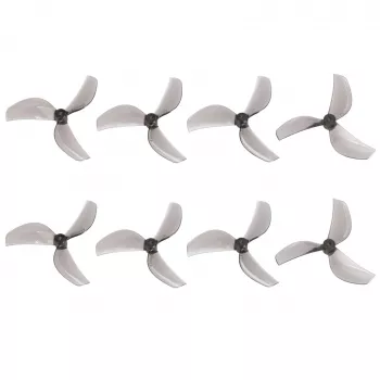 Hélices tripá de 45 mm Gemfan cinzento | Hélices para drones | 8 unidades