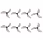 Hélices tripá de 45 mm Gemfan cinzento | Hélices para drones | 8 unidades