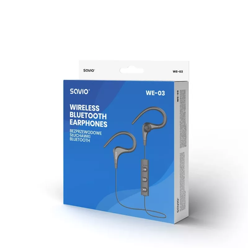 Auscultadores Bluetooth sem fios Savio WE-03