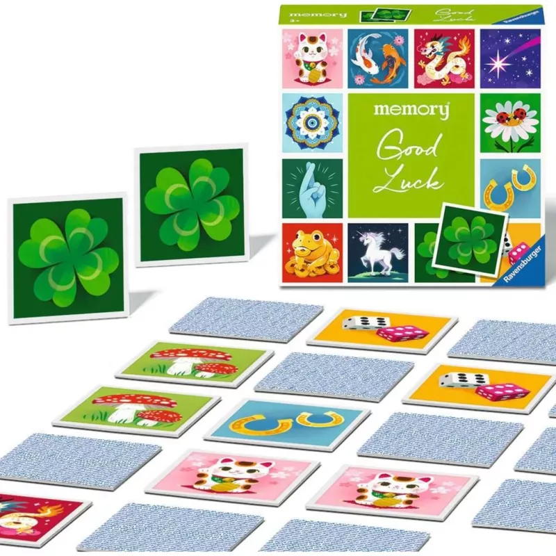 memory moments - Good Luck, jogo de memória