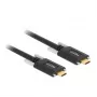 Cabo USB DeLOCK 83720 USB 3.2 Gen 2 1m USB-C preto