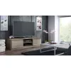 Móvel de TV Topeshop RTV140 SONOMA com 2 prateleiras