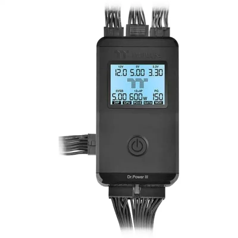 Testador de fontes de alimentação Thermaltake Dr. Power III