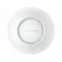 Grandstream GWN7605 802.11ac Wave-2 2x2 ponto de acesso Wi-Fi MU-MIMO Beamforming 2x Gigabit 1.27Gbps PoE/PoE+ 100+ clientes para interiores branco