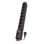 Régua de tomadas IEC Lestar, 8 tomadas, rack 19, 3 m Lzrm 810 Bw G-a K. Cz 3,0 m Iec32
