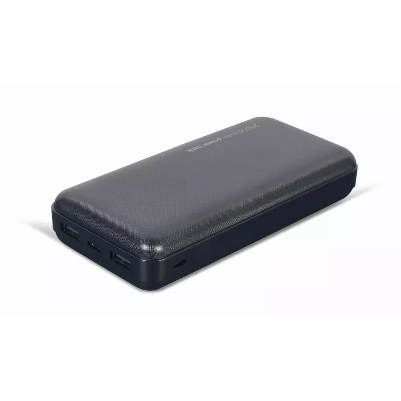 Powerbank Gembird PB20-02 polímero de lítio (LiPo) 20000 mAh preto