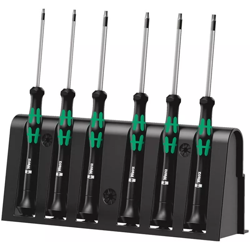 Wera 05118154001 Conjunto de chaves de fendas manuais Chaves de fendas de fenda