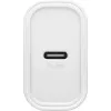 Carregador de parede OTTERBOX 30W USB-C PD branco — saída de 30W, uma porta USB‑C