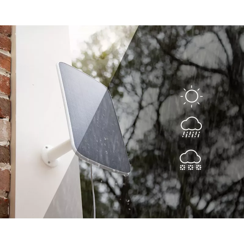 Painel solar de carregamento EZVIZ silício monocristalino