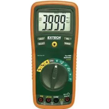 Multímetro digital portátil EXTECH EX430 CAT II 1000 V, CAT III 600 V, exibição (contagens): 4000 (EX430)