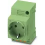 Phoenix Contact tomada para armário elétrico EO-CF/PT/LED/GN verde 1 unid. (804041)
