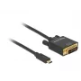 Adaptador USB-C para DVI DeLOCK 1 m 85320