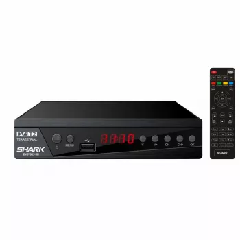 Sintonizador de TV digital MANTA DVBT005-SH com suporte DVB-T/T2 HEVC