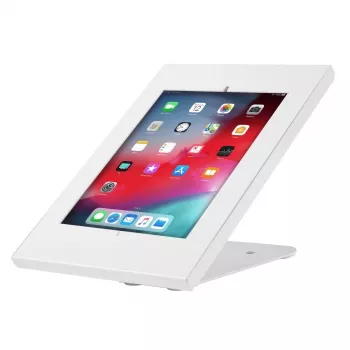 Suporte de mesa MACLEAN MC-909W ajustável em altura branco para tablets e dispositivos