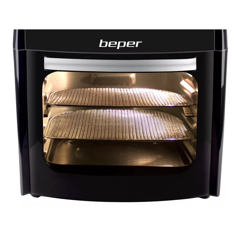 Fritadeira de ar quente Beper P101FRI012 12 L 1800 W Preto