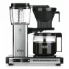 Máquina de café de filtro MOCCAMASTER KBG 741 — depósito de água de 1,25 l, jarra de 10 chávenas, 1520 W, aço inoxidável/preto