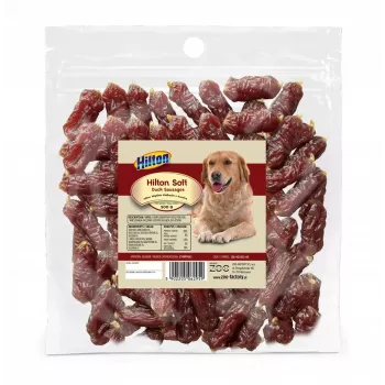HILTON Salsichas de pato macias - guloseimas para cães - 500 g