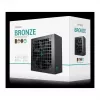 DeepCool PF500X fonte de alimentação ATX de 500 W, 80 PLUS Bronze, ventoinha de 120 mm, ATX de 20+4 pinos, preta