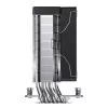 Dissipador de CPU Jonsbo CR-1000 V2 PRO ARGB Preto com ventoinha de 120mm