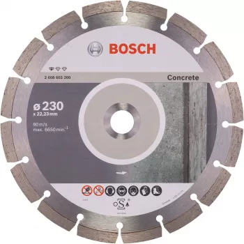 Disco BOSCH D.* 230x22 SEG CONCRETE