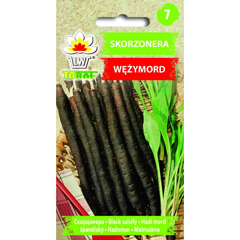 Sementes de hortícolas Schwarzwurzel Duplex Toraf, pacote 2g