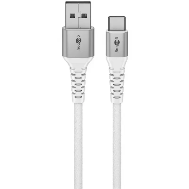 Cabo USB Goobay 74530 Branco