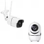 Câmara de vigilância Denver SHO-110x2 + SHC150x2 Bundle HD