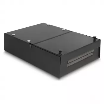 Caixa de distribuição DeLOCK 66235 4 portas metal preto