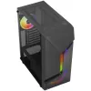 Aerocool Scape-G-BK-v2 Midi-Tower, Tempered Glass, FRGB - preto