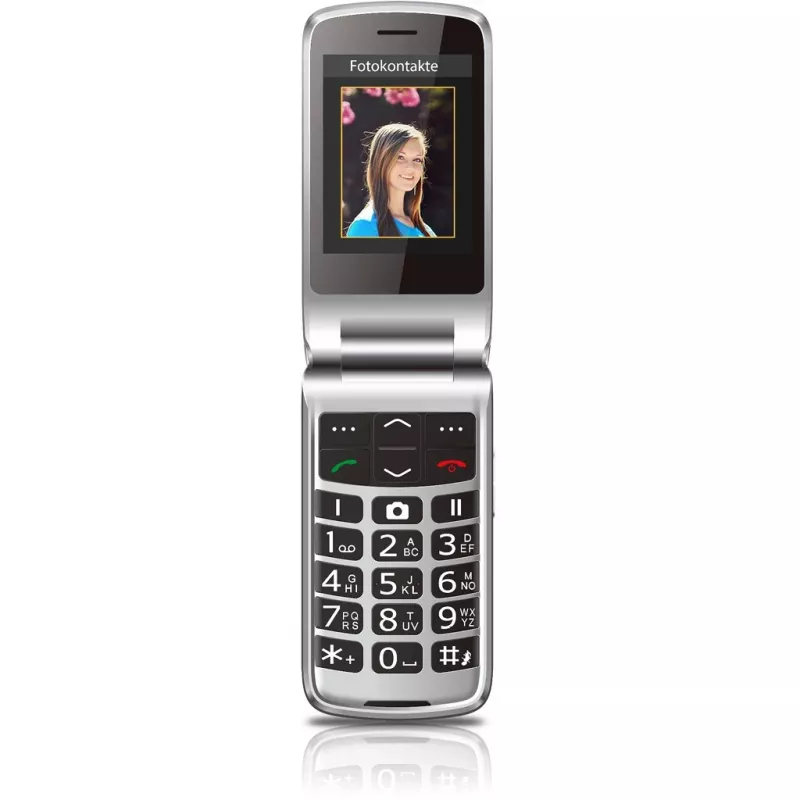 Smartphone Beafon SL645 LTE 2,8 polegadas 1550 mAh preto prateado