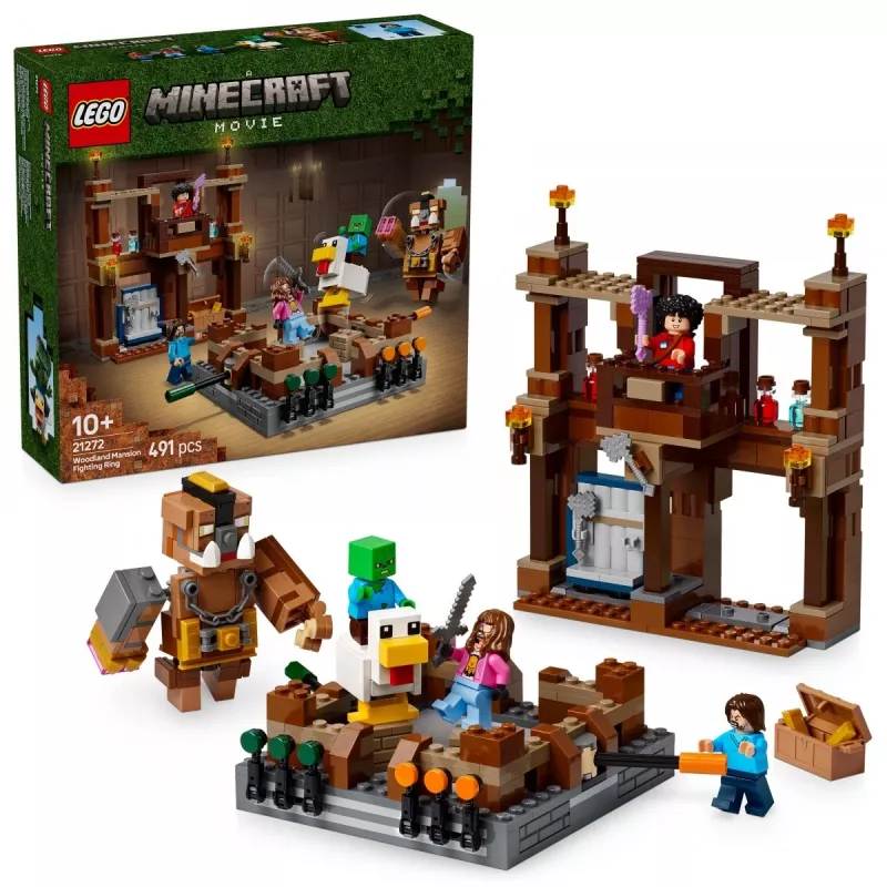 LEGO MINECRAFT 21272 Ringue de combate da mansão na floresta
