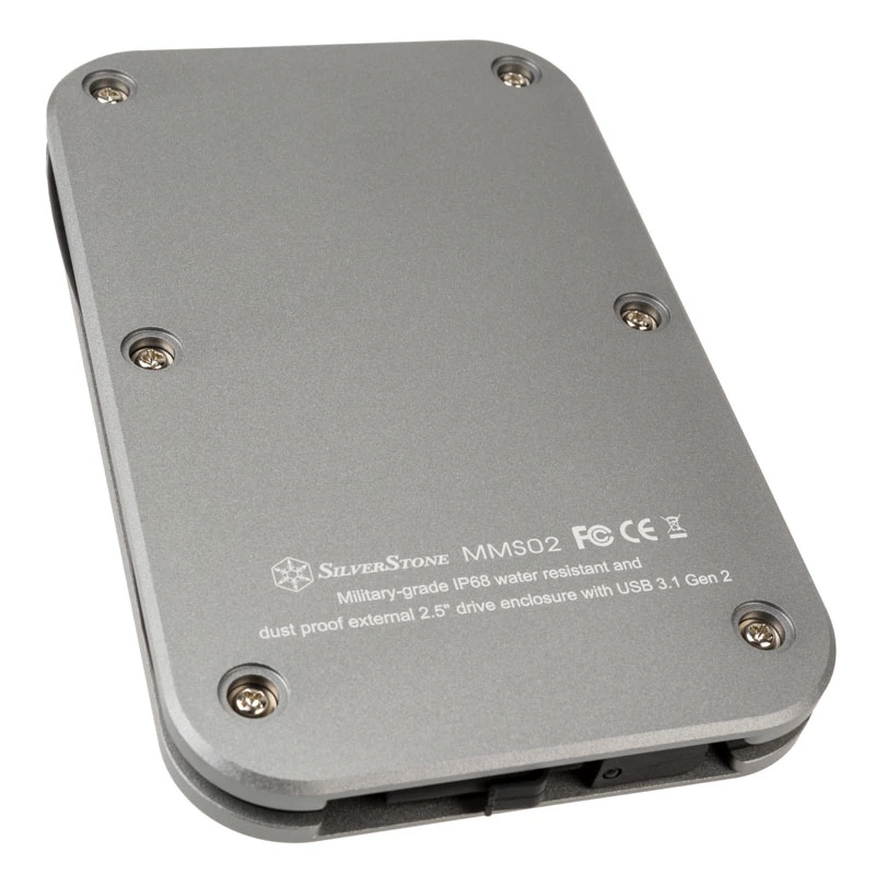 SilverStone Mammoth Series MMS02 - caixa para armazenamento - 2,5 polegadas (6,4 cm)