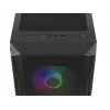Caixa Fury Shobo SH4F com janela RGB e 4 ventoinhas MIDI Computador PC