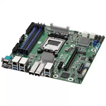 Placa-mãe ASRock B650D4U3-2L2Q/BCM AMD B650 Express Socket AM5 micro ATX