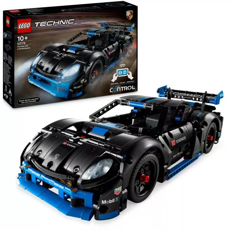 LEGO Technic 42176 Porsche GT4 e-Performance Carro de corrida