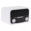 Rádio portátil Adler AD 1185 – FM, Bluetooth 4.0, MP3, cartão SD, AUX, bateria 1800 mAh, ecrã LCD, carregamento Micro-USB