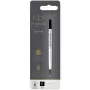 Recarga de rollerball Parker F preto (blister)