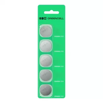 Pilha de lítio botão Green Cell CR2025 3V 160mAh