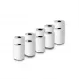 Qoltec 51896 rolo de papel térmico 57 x 20, 55 g/m², sem BPA, 10 unid.