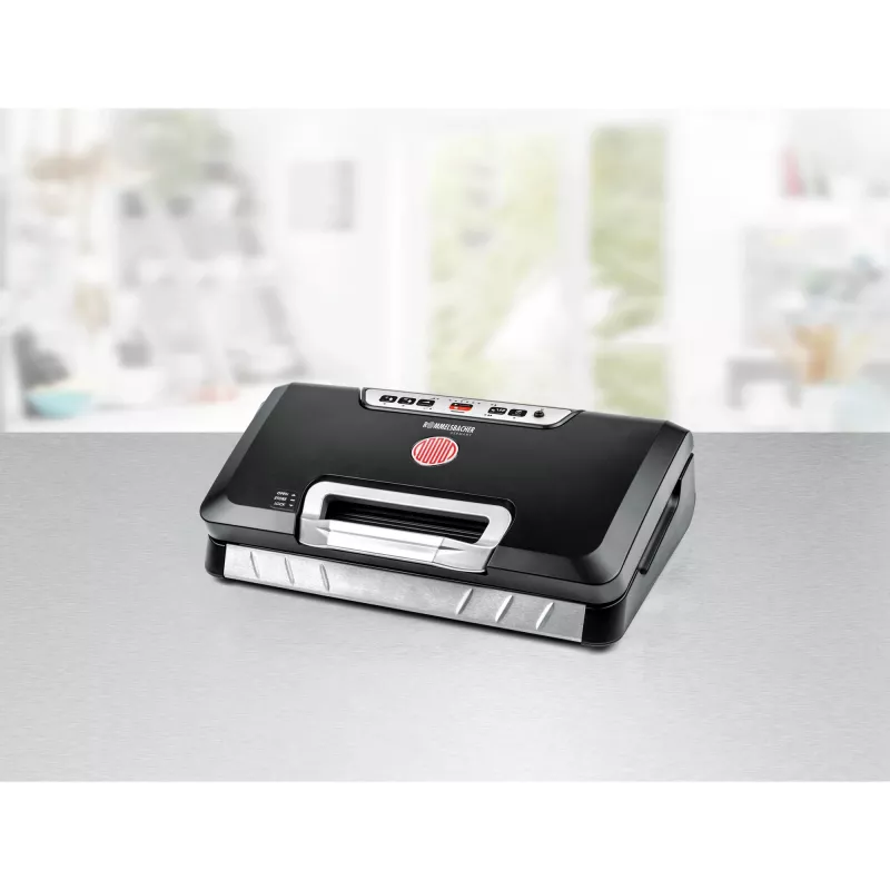 Rommelsbacher VAC 485 Máquina de vácuo preta, prateada