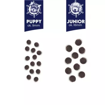 Comida seca para cães BALTICA Puppy Pato com Salmão XS/S 1 kg — Comida para cachorros de raças pequenas