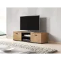 Cama Meble SOHO 140 móvel de TV, carvalho Lefkas/preto