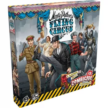 Zombicide 2.ª Edição - Monty Python's Flying Circus, expansão de jogo de tabuleiro