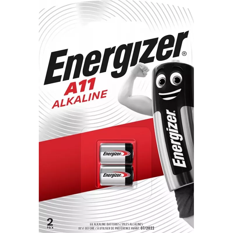 Energizer A11/E11A pilha alcalina de 6 V, 2 un.