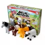 Conjunto magnético de animais da quinta Malblo